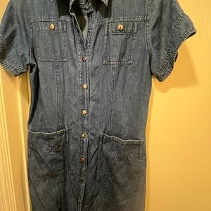 Style denim dress light summery